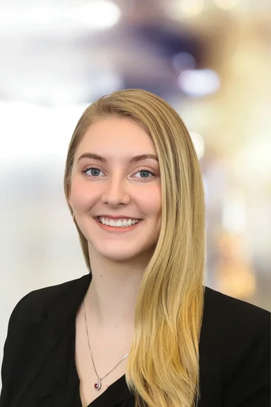 Portrait of Jenna Perrell, Staff Accountant.